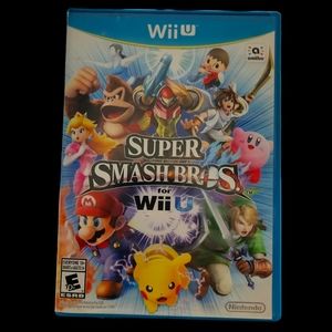 Nintendo Wii U Super Smash Bros. Manual included